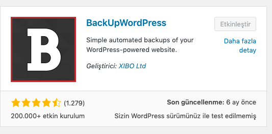 dijitalzade backupwordpress, wordpress güvenlik önlemleri