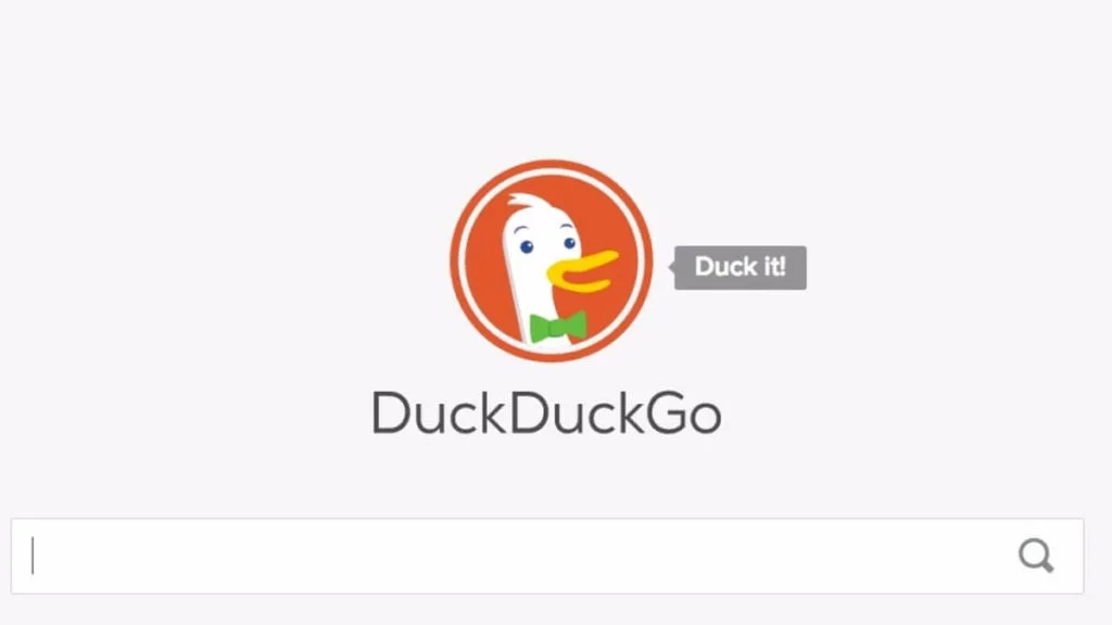 en popüler arama motorları, duckduckgo logo