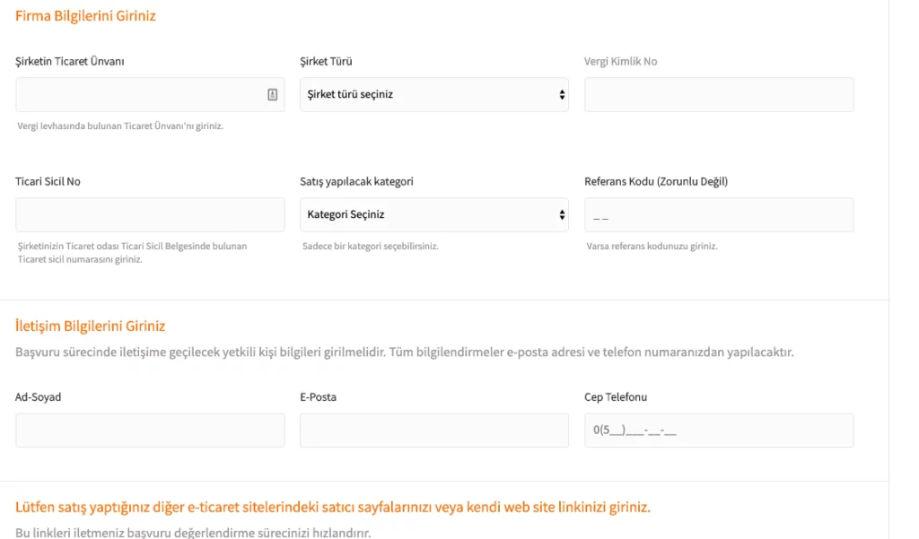 trendyol'da mağaza nasıl açılır
