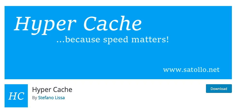 En İyi WordPress Cache Eklentisi, Hyper Cache