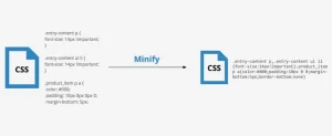 CSS kodunu minify etme örneği